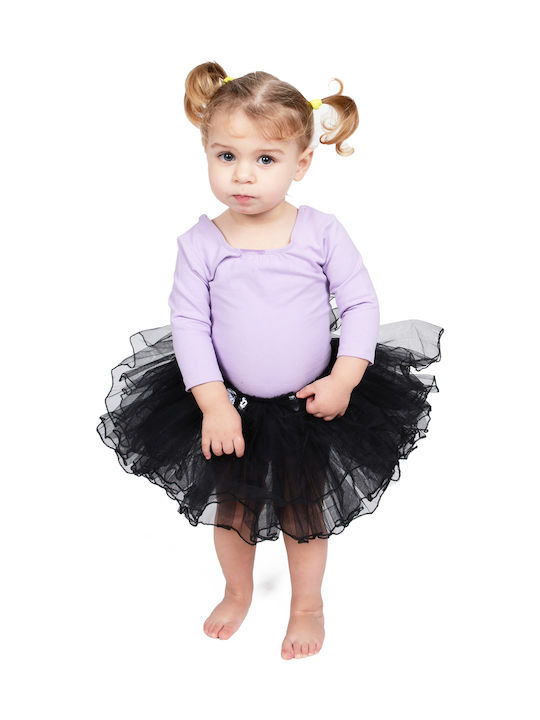 Godance Παιδική Φούστα 3-Layer Tutu Μαύρη