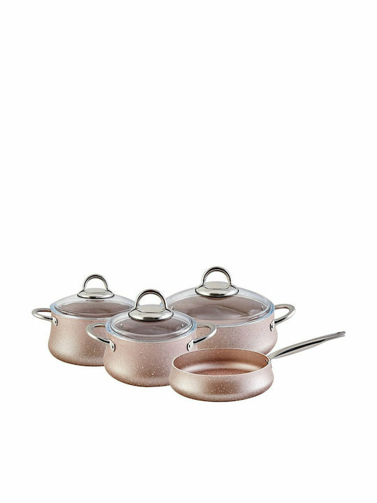 KARACA AVANOS NEW BIO GRANIT 7 PCS COOKWARE SET