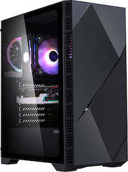 Zalman Z3 Iceberg Gaming Midi Tower Computer Case with Window Panel Black