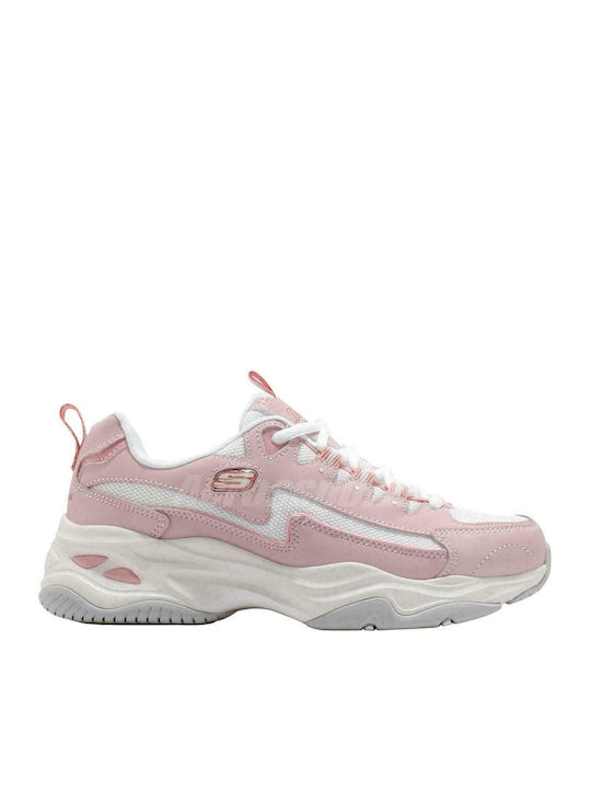 Skechers D'Lites 4.0 Γυναικεία Sneakers Ροζ