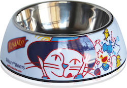 Pet Interest Deluxe Dual Metallisch Schalen Futter & Wasser 200ml