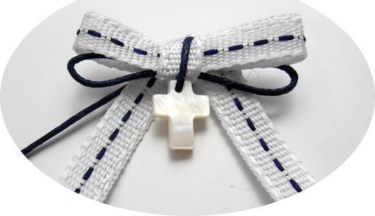 O nounos Christening Charm Pin White 50 Pieces