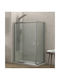 Karag New Flora 100 Cabin for Shower with Sliding Door 100x110x180cm Fabric