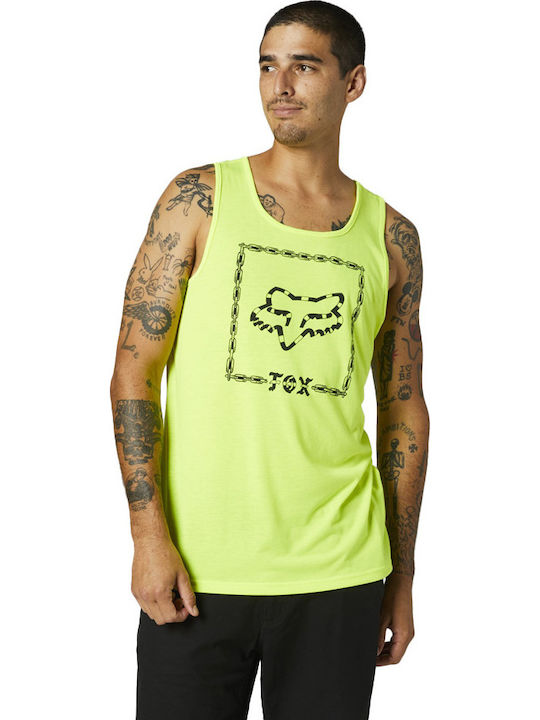 Fox Men's Sleeveless Blouse Yellow