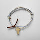 O nounos Christening Charm Bracelet Light Blue 50 Pieces