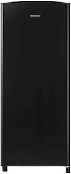 Hisense RR220D4ABF Μονόπορτο Ψυγείο 165lt Υ128xΠ51.9xΒ51.3εκ. Μαύρο