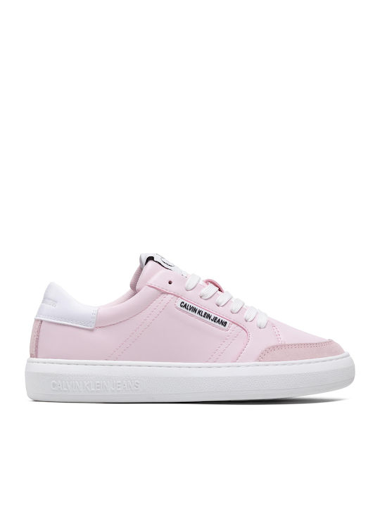 Calvin Klein Cupsole Γυναικεία Sneakers Ροζ