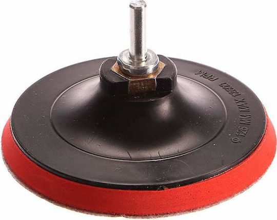 Geko G00322 Rubber Backing Pad Velcro Polisher 125