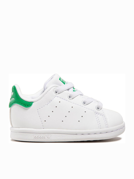 Stan Smith STAN SMITH EL I Детски маратонки Low Облачно Бяло / Зелено