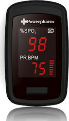 Powerpharm AS302L Fingertip Pulse Oximeter Black