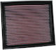 K&N Freeflow Air Filter for Volvo C30 / S40 / S80 / V50 / V70 Ford Focus / Kuga / Mondeo / S-Max