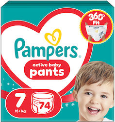 Pampers Pants No. 7 for 17+kgkg 74pcs