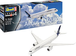 Revell Airbus A350-900 Lufthansa New Livery Figurină de Modelism Avion la Scară 1:144 12cm. Revell Airbus A350-900 Lufthansa New Livery Figurină de Modelism Avion la Scară 1:144 12cm.