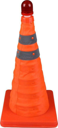 Next Systems Con de circulație Pliere cu lumină din Plastic în Portocaliu Culori cu Înălțimea de 50cm