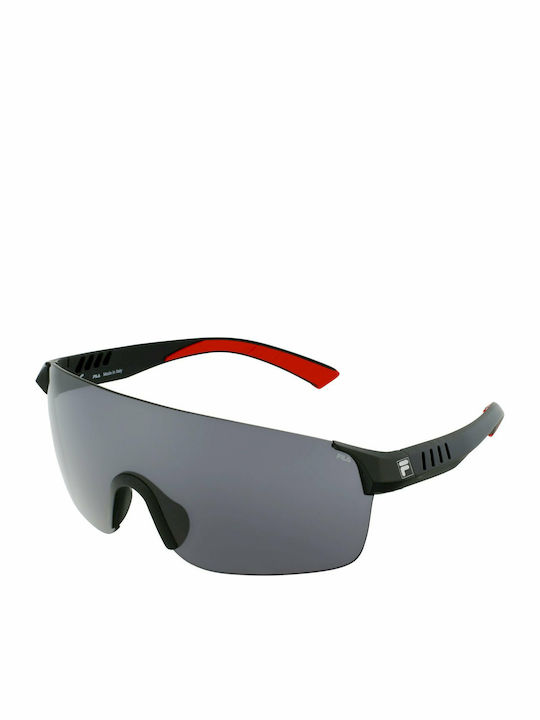 FILA Men's Sunglasses with Black Plastic Frame ...