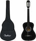 Banus GP34 Classical Guitar 3/4 Black