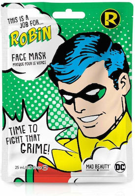 Mad Beauty Robin Sheet Face Moisturizing Mask 25ml