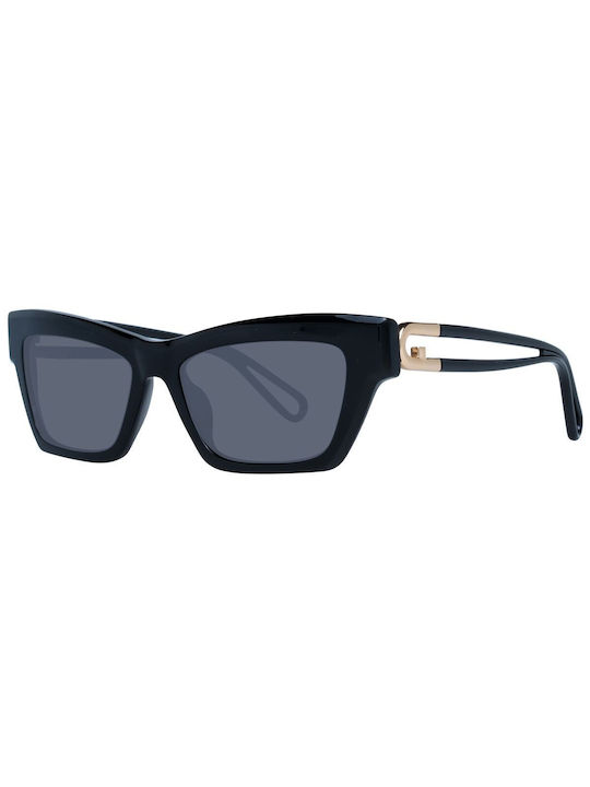 Furla Women's Sunglasses with Black Plastic Frame and Black Lens SFU465 0700