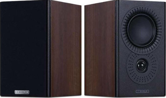 Mission LX-1 MKII Ζεύγος Ηχείων Hi-Fi Βιβλιοθήκης 40W 2 Δρόμων Π16xΒ20.8xΥ26εκ. Καρυδιά