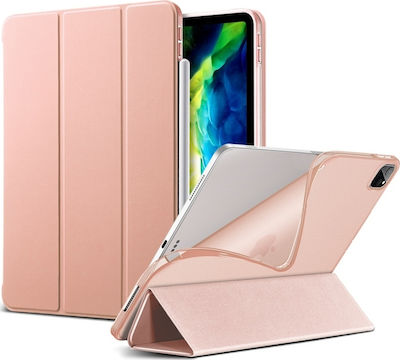 ESR Rebound Flip Cover Piele artificială Rose Gold (iPad Pro 2020 11") EDA00346801B