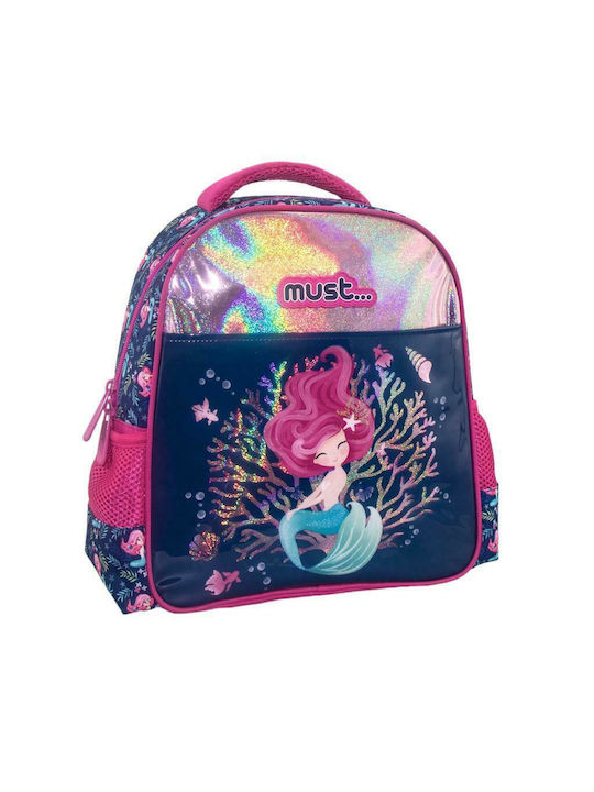 Must Γοργόνα School Bag Backpack Kindergarten Multicolored 8lt