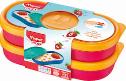 Maped Παιδικό Δοχείο Φαγητού Red