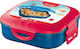 Maped Kids Lunch Plastic Box Red L17xW17xH5cm