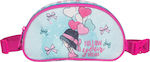 Must Fabric Pencil Case Μπαλόνια with 1 Compartment Light Blue