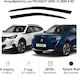 Heko Set of Windbreakers Front Car Dark Fime for Peugeot 2008 5D 2019> / 2008E 5D 2019 2pcs