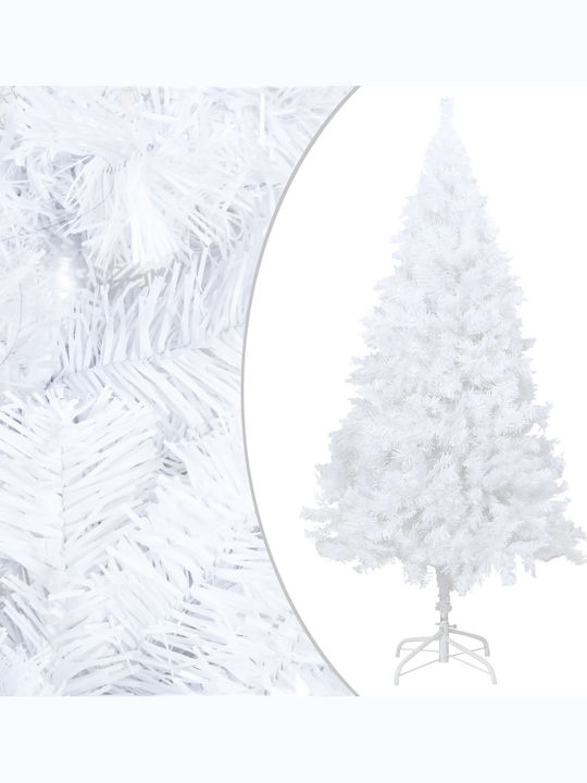 Christmas White Tree with Metallic Base H150cm