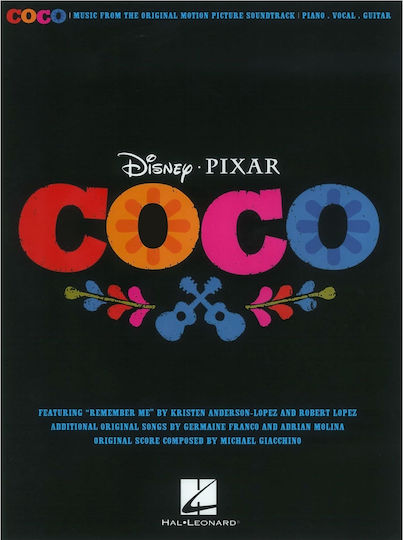 Hal Leonard Disney/Pixar's Coco Παιδική Παρτιτούρα για Κιθάρα / Πιάνο / Φωνή