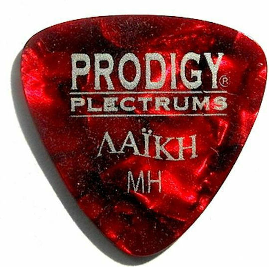 Prodigy Πένες Μπουζουκιού Plectrum Red Pearl Heavy Σετ 12τμχ