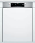 Bosch SMI4HVS33E Εντοιχιζόμενο Πλυντήριο Πιάτων με Wi-Fi για 13 Σερβίτσια Π59.8xY81.5εκ. Λευκό