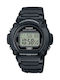 Casio Digital Watch Chronograph with Black Rubber Strap