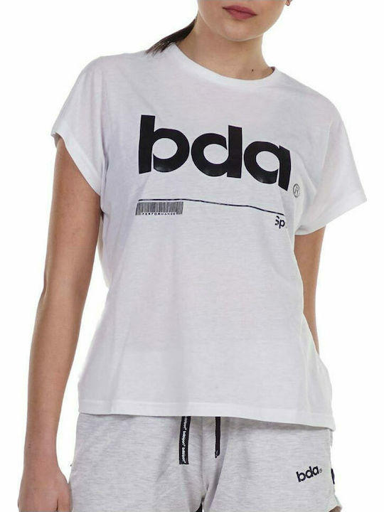 Body Action Damen Sport T-Shirt Weiß