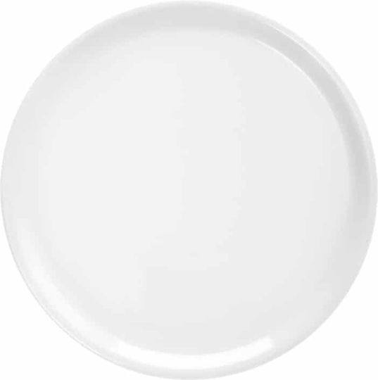 Saturnia Napoli Farfurie joasă din Porțelan Alb cu Diametru 31cm 6buc
