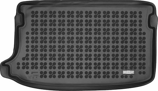 Rezaw Plast Trunk Mat Tray Type for Volkswagen T-Cross 2018 Black