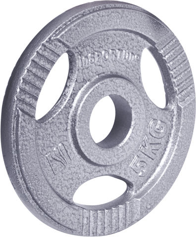 inSPORTline Hamerton Δίσκος Ολυμπιακού Τύπου Μεταλλικός 1 x 5kg Φ50mm με Λαβές