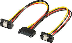 Goobay 15-Pin Sata - 15-Pin Sata Cable 0.2m 951 Goobay 15-Pin Sata - 15-Pin Sata Cable 0.2m 951
