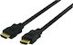 Lancom HDMI 2.0 Premium High Speed 4K 60Hz HDR Cable HDMI male - HDMI male 1.8m Μαύρο
