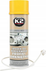 K2 Cavity Wax Σπρέι Προστασίας Αμαξώματος 500ml