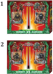 Παιχνιδολαμπάδα Gormiti VS Darkans 2 With Two Figures Series 2 (Διάφορα Σχέδια) για 4+ Ετών Giochi Preziosi