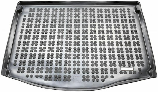 Rezaw Plast Kofferraummatten Wannenartig 1Stück aus Kunststoff für Ssangyong XLV 2015 Schwarz