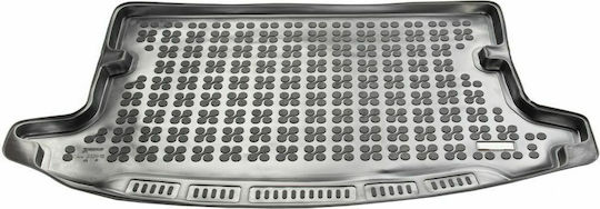 Rezaw Plast Kofferraummatten Wannenartig 1Stück aus Gummi für Ssangyong Korando 2019+ Schwarz