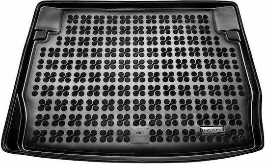 Rezaw Plast Kofferraummatten Wannenartig 1Stück aus Kunststoff für BMW Serie 1 2015-2019 Schwarz