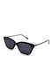 Adidas Women's Sunglasses with Black Plastic Frame and Black Lens AOK008-009000