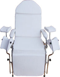 Marinopoulos Καρέκλα Αιμοληψίας 10600 σε Λευκό Χρώμα