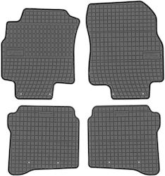 Frogum Auto Fußmatten Satz Vorder- und Rückseite 4Stück für Nissan Primera 2001-2007 Schwarze Frogum Auto Fußmatten Satz Vorder- und Rückseite 4Stück für Nissan Primera 2001-2007 Schwarze