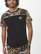 T-shirt Μαύρο
