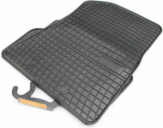 Frogum Set of Front and Rear Mats 4pcs for BMW X3 / X4 2011 Black